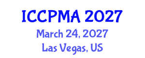 International Conference on Consumer Psychology, Marketing and Advertising (ICCPMA) March 24, 2027 - Las Vegas, United States International Conference on Consumer Psychology, Marketing and Advertising (ICCPMA) March 24, 2027 - Las Vegas, United States