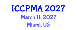 International Conference on Consumer Psychology, Marketing and Advertising (ICCPMA) March 11, 2027 - Miami, United States International Conference on Consumer Psychology, Marketing and Advertising (ICCPMA) March 11, 2027 - Miami, United States
