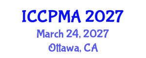 International Conference on Consumer Psychology, Marketing and Advertising (ICCPMA) March 24, 2027 - Ottawa, Canada International Conference on Consumer Psychology, Marketing and Advertising (ICCPMA) March 24, 2027 - Ottawa, Canada