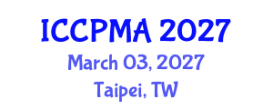 International Conference on Consumer Psychology, Marketing and Advertising (ICCPMA) March 03, 2027 - Taipei, Taiwan International Conference on Consumer Psychology, Marketing and Advertising (ICCPMA) March 03, 2027 - Taipei, Taiwan