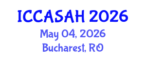 International Conference on Contemporary Asian Studies and Asian History (ICCASAH) May 04, 2026 - Bucharest, Romania International Conference on Contemporary Asian Studies and Asian History (ICCASAH) May 04, 2026 - Bucharest, Romania