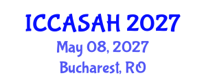 International Conference on Contemporary Asian Studies and Asian History (ICCASAH) May 08, 2027 - Bucharest, Romania International Conference on Contemporary Asian Studies and Asian History (ICCASAH) May 08, 2027 - Bucharest, Romania