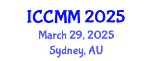 International Conference on Contemporary Marketing and Management (ICCMM) March 29, 2025 - Sydney, Australia