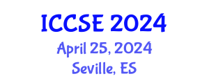 International Conference on Contemporary Software Engineering (ICCSE) April 25, 2024 - Seville, Spain