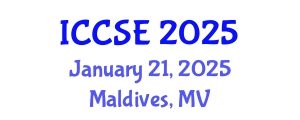 International Conference on Contemporary Software Engineering (ICCSE) January 21, 2025 - Maldives, Maldives