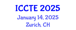 International Conference on Contemporary Trends in Education (ICCTE) January 14, 2025 - Zurich, Switzerland