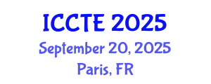 International Conference on Contemporary Trends in Education (ICCTE) September 20, 2025 - Paris, France