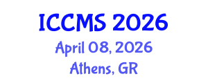 International Conference on Content Management Systems (ICCMS) April 08, 2026 - Athens, Greece