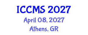 International Conference on Content Management Systems (ICCMS) April 08, 2027 - Athens, Greece International Conference on Content Management Systems (ICCMS) April 08, 2027 - Athens, Greece