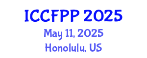 International Conference on Continental Feminism, Psychoanalysis and Phenomenology (ICCFPP) May 11, 2025 - Honolulu, United States