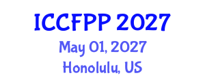 International Conference on Continental Feminism, Psychoanalysis and Phenomenology (ICCFPP) May 01, 2027 - Honolulu, United States International Conference on Continental Feminism, Psychoanalysis and Phenomenology (ICCFPP) May 01, 2027 - Honolulu, United States