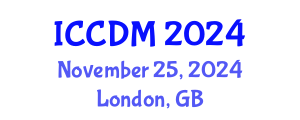 International Conference on Continuum Damage Mechanics (ICCDM) November 25, 2024 - London, United Kingdom