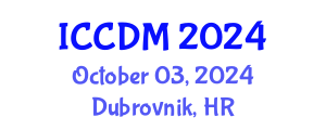International Conference on Continuum Damage Mechanics (ICCDM) October 03, 2024 - Dubrovnik, Croatia