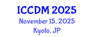 International Conference on Continuum Damage Mechanics (ICCDM) November 15, 2025 - Kyoto, Japan