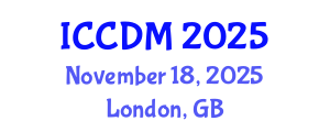 International Conference on Continuum Damage Mechanics (ICCDM) November 18, 2025 - London, United Kingdom
