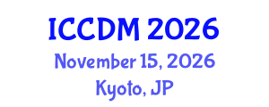 International Conference on Continuum Damage Mechanics (ICCDM) November 15, 2026 - Kyoto, Japan International Conference on Continuum Damage Mechanics (ICCDM) November 15, 2026 - Kyoto, Japan