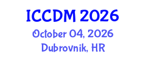 International Conference on Continuum Damage Mechanics (ICCDM) October 04, 2026 - Dubrovnik, Croatia