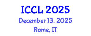 International Conference on Contract Law (ICCL) December 13, 2025 - Rome, Italy