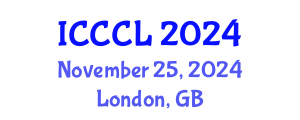 International Conference on Contrastive and Corpus Linguistics (ICCCL) November 25, 2024 - London, United Kingdom