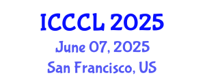 International Conference on Contrastive and Corpus Linguistics (ICCCL) June 07, 2025 - San Francisco, United States