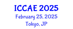 International Conference on Control and Automation Engineering (ICCAE) February 25, 2025 - Tokyo, Japan