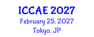 International Conference on Control and Automation Engineering (ICCAE) February 25, 2027 - Tokyo, Japan International Conference on Control and Automation Engineering (ICCAE) February 25, 2027 - Tokyo, Japan