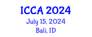 International Conference on Control and Automation (ICCA) July 15, 2024 - Bali, Indonesia