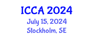 International Conference on Control and Automation (ICCA) July 15, 2024 - Stockholm, Sweden