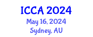 International Conference on Control and Automation (ICCA) May 16, 2024 - Sydney, Australia