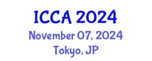 International Conference on Control and Automation (ICCA) November 07, 2024 - Tokyo, Japan