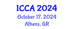 International Conference on Control and Automation (ICCA) October 17, 2024 - Athens, Greece