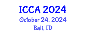 International Conference on Control and Automation (ICCA) October 24, 2024 - Bali, Indonesia