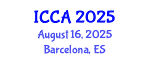 International Conference on Control and Automation (ICCA) August 16, 2025 - Barcelona, Spain