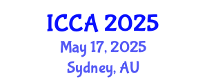 International Conference on Control and Automation (ICCA) May 17, 2025 - Sydney, Australia
