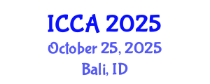 International Conference on Control and Automation (ICCA) October 25, 2025 - Bali, Indonesia
