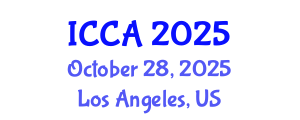 International Conference on Control and Automation (ICCA) October 28, 2025 - Los Angeles, United States