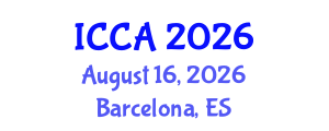 International Conference on Control and Automation (ICCA) August 16, 2026 - Barcelona, Spain