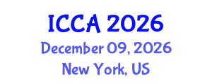International Conference on Control and Automation (ICCA) December 09, 2026 - New York, United States International Conference on Control and Automation (ICCA) December 09, 2026 - New York, United States