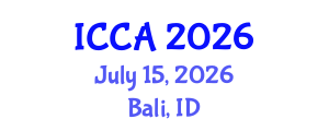 International Conference on Control and Automation (ICCA) July 15, 2026 - Bali, Indonesia