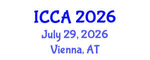 International Conference on Control and Automation (ICCA) July 29, 2026 - Vienna, Austria