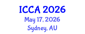 International Conference on Control and Automation (ICCA) May 17, 2026 - Sydney, Australia