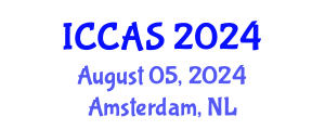 International Conference on Control and Automation Systems (ICCAS) August 05, 2024 - Amsterdam, Netherlands
