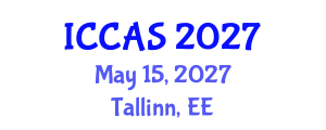 International Conference on Control and Automation Systems (ICCAS) May 15, 2027 - Tallinn, Estonia International Conference on Control and Automation Systems (ICCAS) May 15, 2027 - Tallinn, Estonia