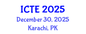 International Conference on Control and Test Engineering (ICTE) December 30, 2025 - Karachi, Pakistan