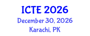 International Conference on Control and Test Engineering (ICTE) December 30, 2026 - Karachi, Pakistan International Conference on Control and Test Engineering (ICTE) December 30, 2026 - Karachi, Pakistan