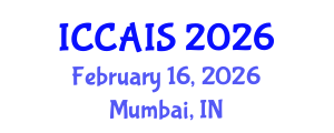 International Conference on Control, Automation and Information Sciences (ICCAIS) February 16, 2026 - Mumbai, India International Conference on Control, Automation and Information Sciences (ICCAIS) February 16, 2026 - Mumbai, India