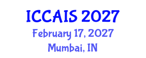 International Conference on Control, Automation and Information Sciences (ICCAIS) February 17, 2027 - Mumbai, India International Conference on Control, Automation and Information Sciences (ICCAIS) February 17, 2027 - Mumbai, India