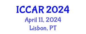International Conference on Control, Automation and Robotics (ICCAR) April 11, 2024 - Lisbon, Portugal