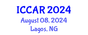 International Conference on Control, Automation and Robotics (ICCAR) August 08, 2024 - Lagos, Nigeria