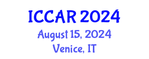 International Conference on Control, Automation and Robotics (ICCAR) August 15, 2024 - Venice, Italy